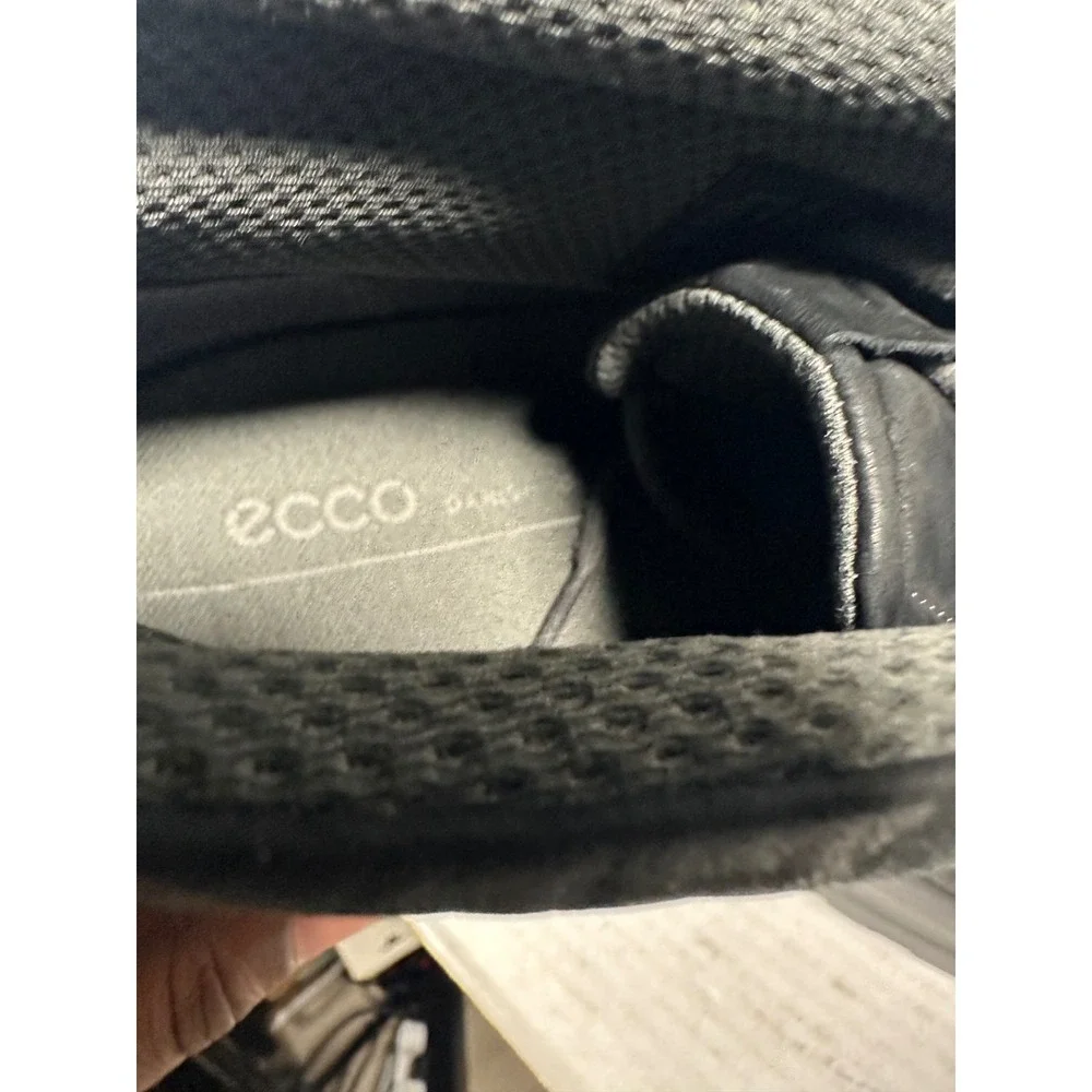 ECCO Mens CS20 Hybrid PlainToeBoots Black Leather 63312402001 Size 45 US 11-11.5